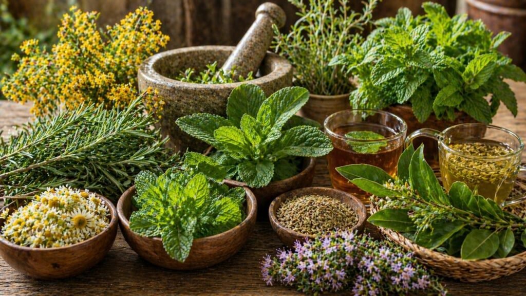 10 ervas medicinais populares e o que a ciência realmente apoia no uso de cada uma delas