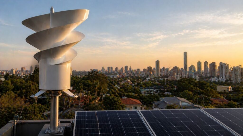 A turbina de Arquimedes funciona mesmo e promete energia urbana com menos ruído no telhado hoje