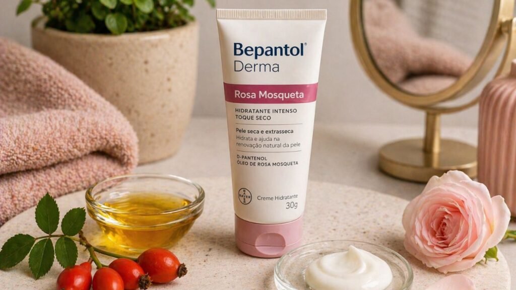 Bepantol com rosa mosqueta funciona mesmo e virou queridinho para hidratar a pele
