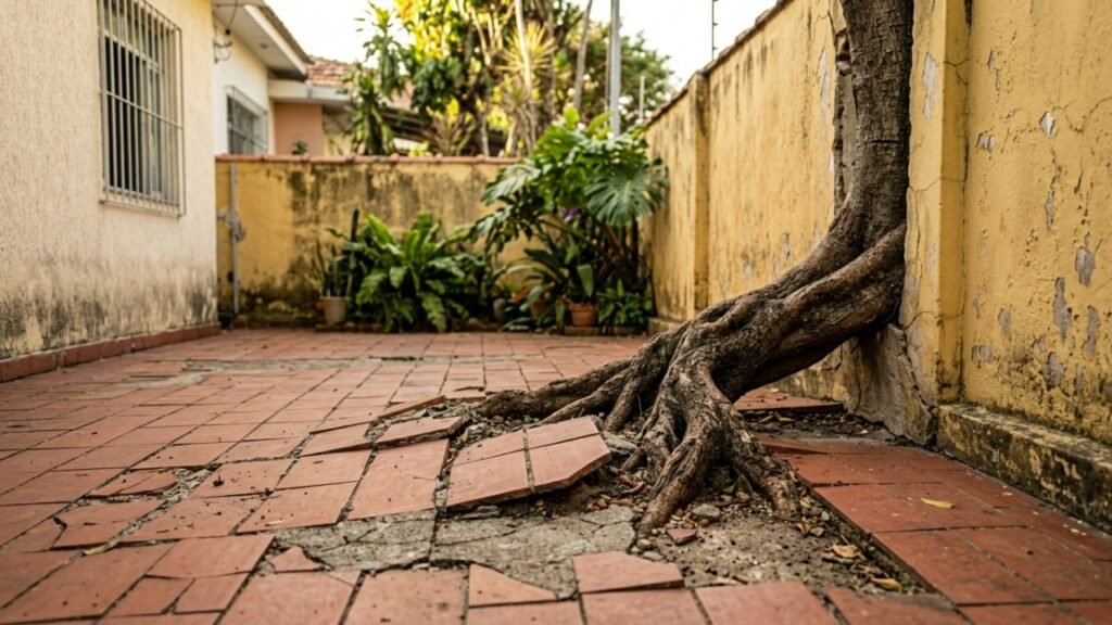 Raízes da árvore do vizinho estão danificando sua casa? Saiba como agir rápido e garantir seus direitos sem complicação