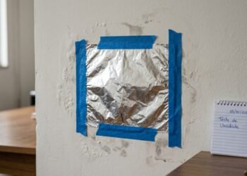 Colar papel alumínio na parede pode resolver um problema comum em casa, entenda por que funciona tão rápido