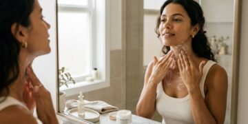 Como evitar rugas no pescoço e no colo com cuidados diários que ajudam a manter a pele firme, hidratada e lisa