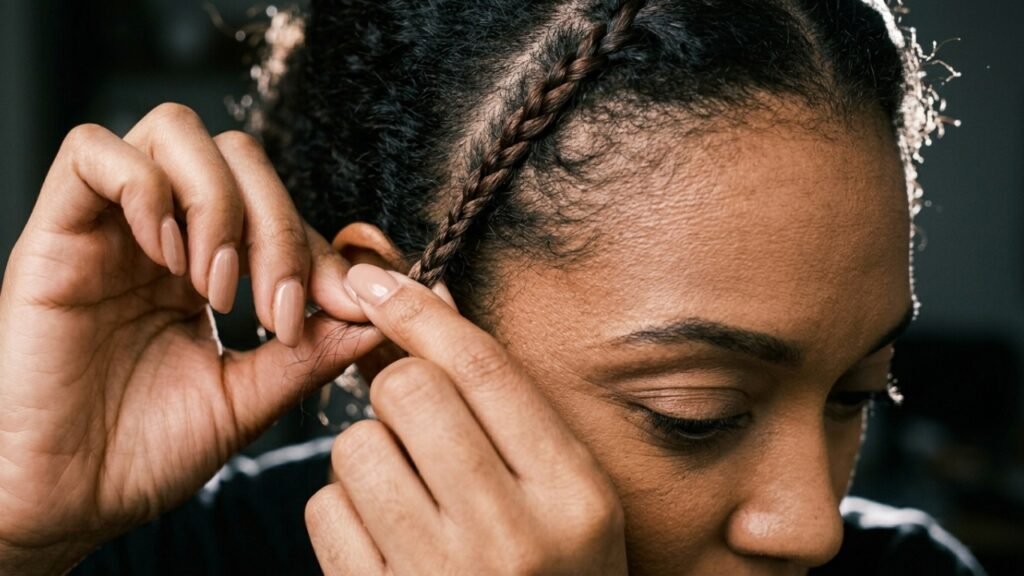 Veja como um ajuste rápido nas laterais do cabelo pode levantar o canto dos olhos, valorizar as maçãs do rosto e rejuvenescer o visual em segundos