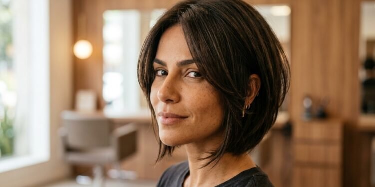 Esse corte de cabelo virou febre por criar efeito de lipo no rosto sem procedimentos e com resultado imediato no espelho