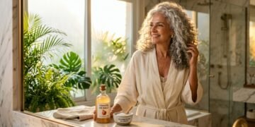 Como deixar os fios grisalhos mais fortes, brilhantes e leves utilizando somente 2 ingredientes