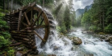 Engenheiro aposentado usa a força do rio para gerar energia em casa 24 horas por dia e mostra o que torna esse sistema possível