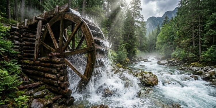 Engenheiro aposentado usa a força do rio para gerar energia em casa 24 horas por dia e mostra o que torna esse sistema possível