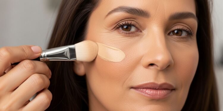 A base que suaviza linhas e devolve o viço da pele madura, ideal para mulheres acima dos 50