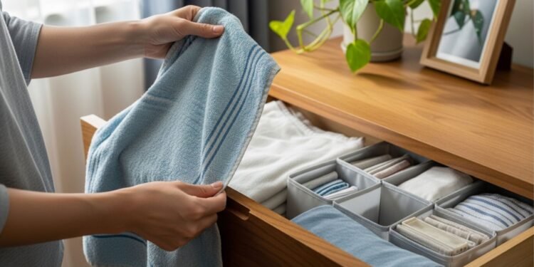 Toalha antiga: como reaproveitar para organização de casa e melhorar sua rotina