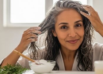 Bicarbonato de sódio e alecrim no cabelo grisalho: por que essa mistura está em alta?