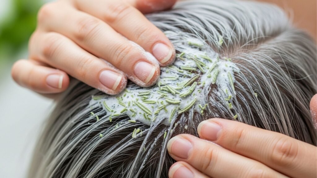 Bicarbonato de sódio e alecrim no cabelo grisalho: por que essa mistura está em alta?