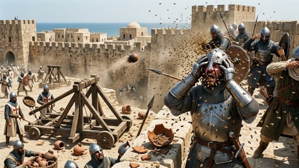 abelhas como arma de guerra