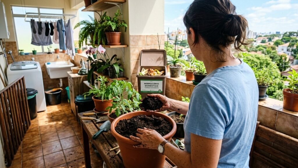 Atenção pois a borra de café mal utilizada pode ser um perigo para plantas em vasos