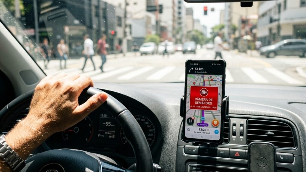 Penalidade de R$ 293 é aplicada a motoristas que falham nesta manobra no semáforo