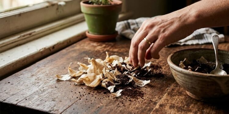 A borra de café guarda nutrientes como nitrogênio e potássio, que ajudam no crescimento mais forte e saudável das plantas.