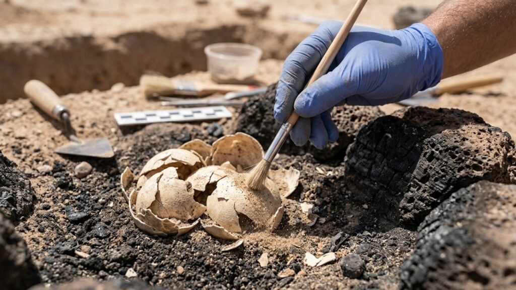 Descoberta em fogueira de 7 mil anos revela cardápio inesperado e mostra o que povos nômades realmente comiam