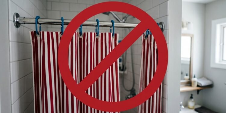 A alternativa moderna que economiza espaço e substitui as cortinas de banheiro com sofisticação