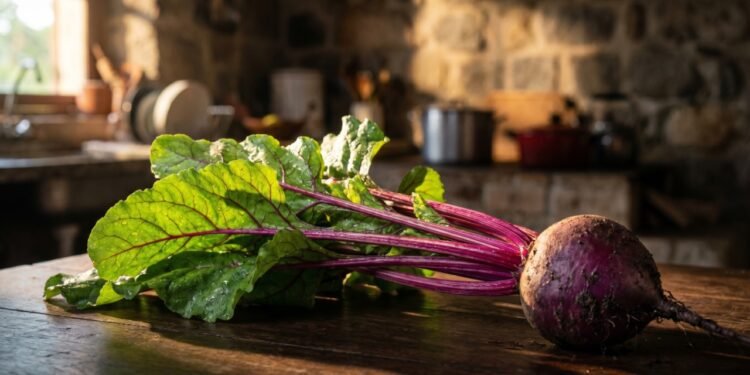 O segredo nutritivo das folhas de beterraba que quase ninguém conhece