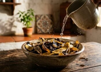 O efeito da mistura de borra de café com casca de banana nas suas plantas que poucos conhecem