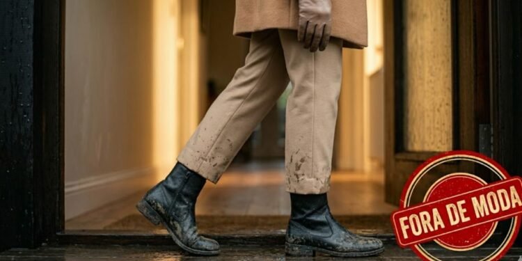 botas cor vinho em couro