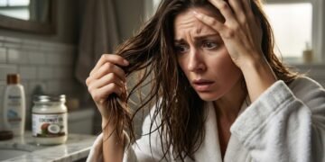 A hidratação com óleo que pode estar impedindo a água de entrar nos seus fios