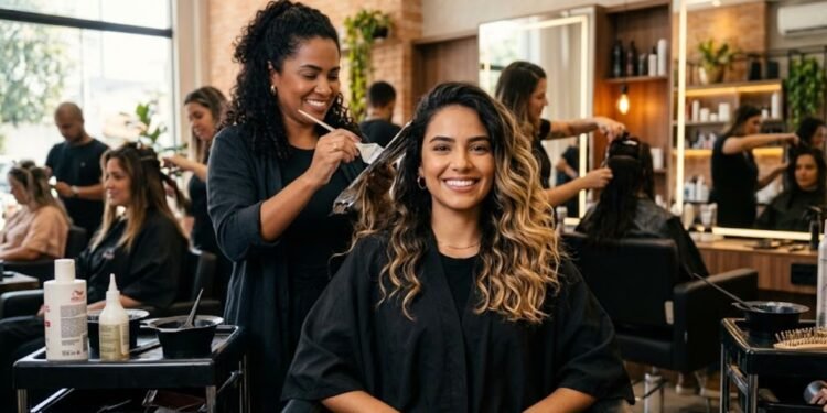 A graça do loiro manteiga é que ele fica bem em quase todo mundo, desde peles bem claras até peles negras