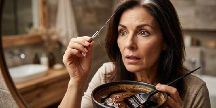 Você já se olhou no espelho, encontrou alguns fios brancos e pensou em uma solução simples, caseira e sem química forte