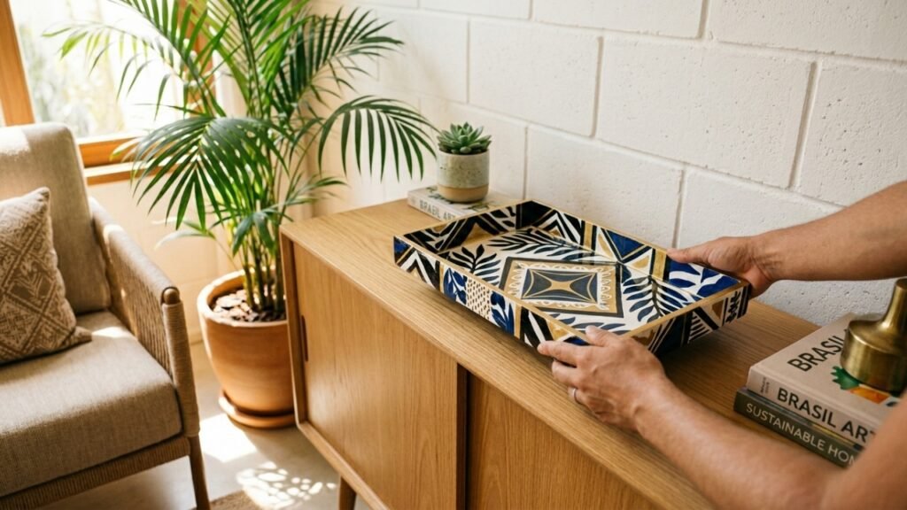 o passo a passo para fabricar acessórios de mesa elegantes com uma base totalmente gratuita