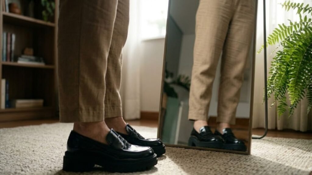 calçado retrô tendência 2026