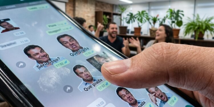 Justiça do Trabalho obriga pagamento de indenização por figurinha ofensiva em grupo da empresa