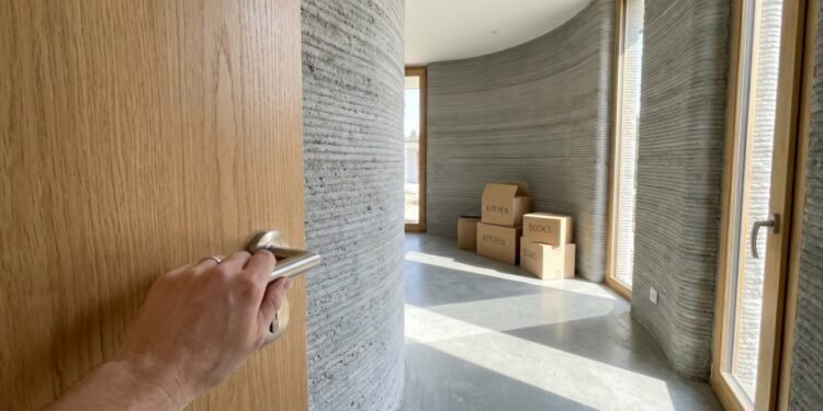 O preço surpreendente da casa impressa em 3D que fica totalmente pronta em apenas 24 dias