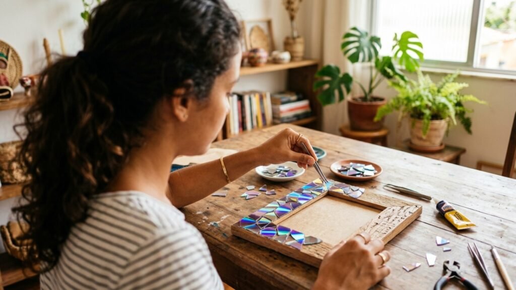 Além da música saiba como dar uma vida nova aos CDs velhos com estas sugestões criativas