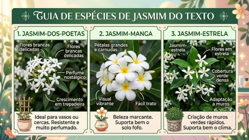 como plantar jasmim
