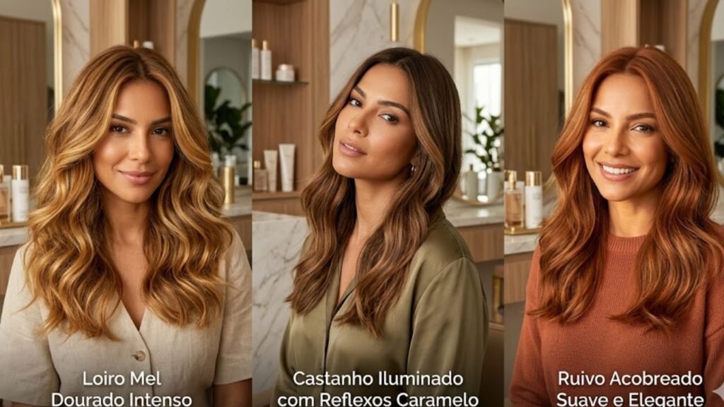 cor de cabelo ideal para seu tom de pele