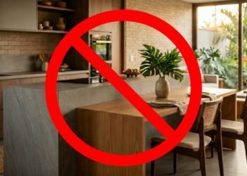Substituta das ilhas de cozinha vira febre para modernizar o visual do lar