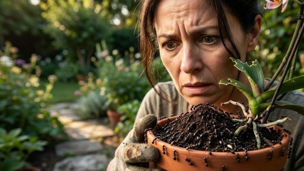 eliminar formigueiros no jardim