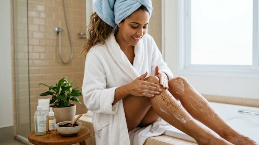 esfoliação corporal