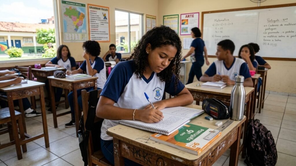 Estudantes que cumprem metas de frequência garantem auxílio financeiro mensal do governo