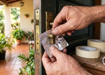 Técnica de envolver fechaduras em papel alumínio vira alerta entre especialistas
