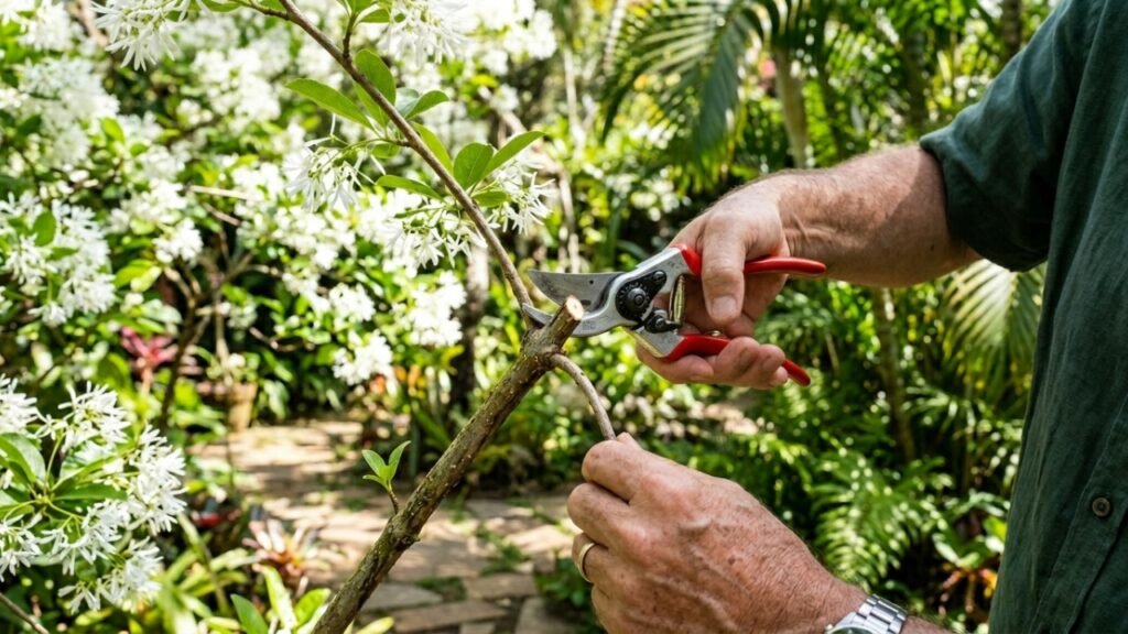 O segredo da árvore que garante flores brancas e um aroma inesquecível o ano todo