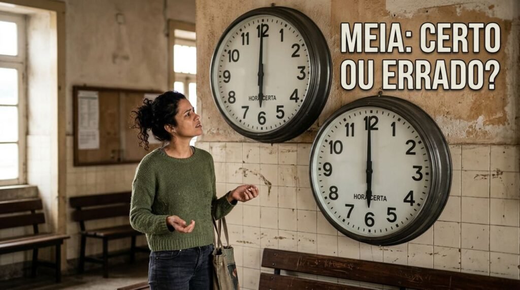 Falar "meia" para 6 horas é um erro? A ABL esclareceu a forma correta de dizer as horas em português