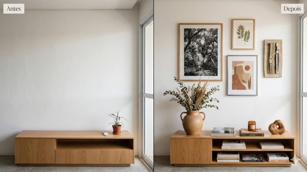 ideias modernas para decorar paredes