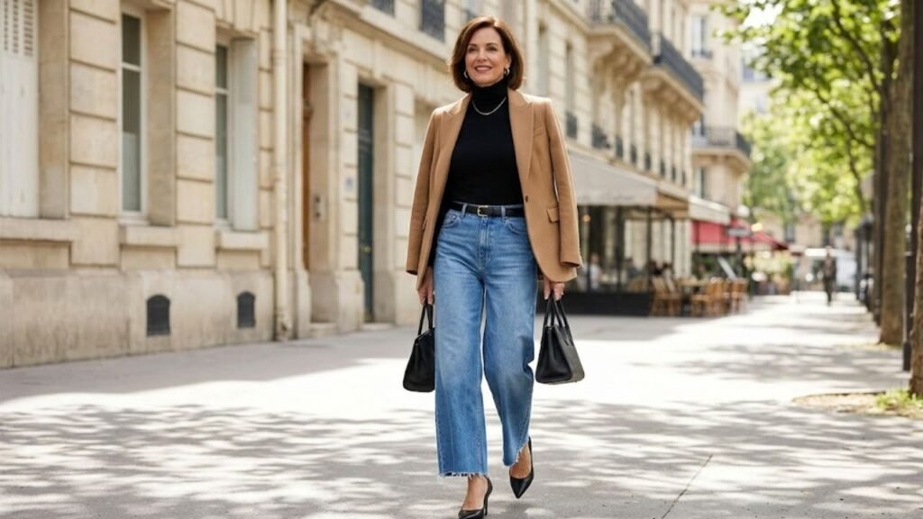 jeans largos com bainha desfiada