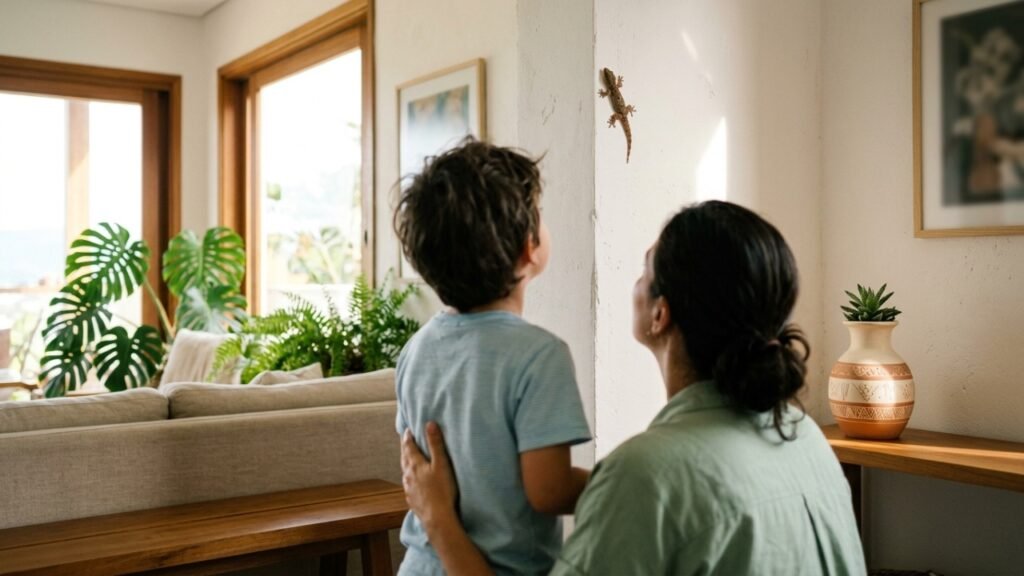 Equilíbrio ambiental: o que a presença de lagartos em casa indica sobre o seu imóvel