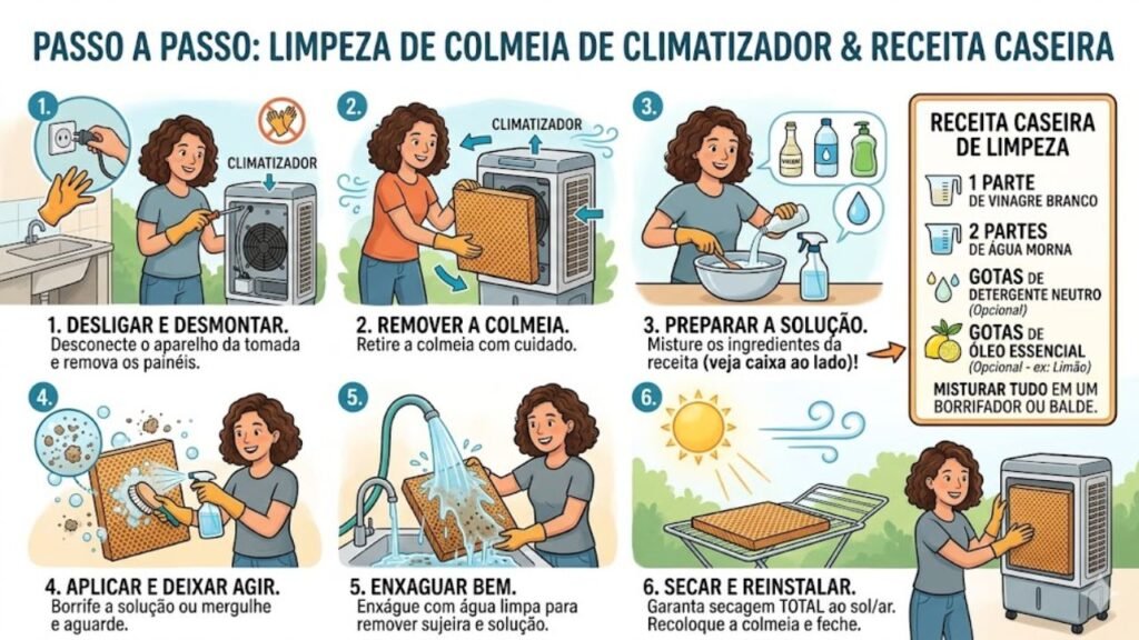 limpeza de colmeias