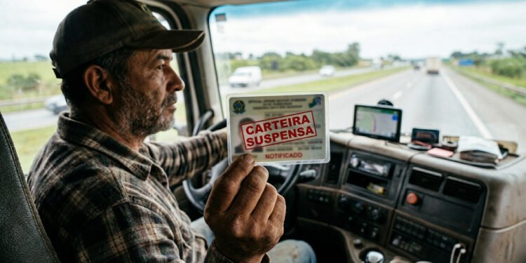 Governo suspenderá habilitação de 194 mil motoristas: um único documento separa quem fica e quem perde tudo