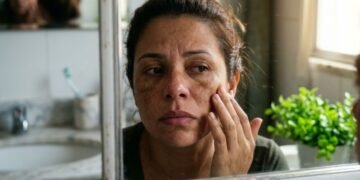 pigmentação no rosto