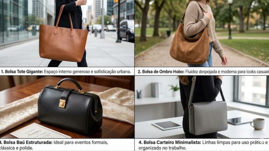 modelos de bolsa para a tendência de outono 2026