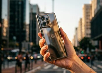O celular da Motorola que une leveza e potência para dominar as vendas em 2026