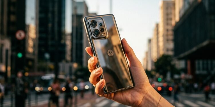 O celular da Motorola que une leveza e potência para dominar as vendas em 2026